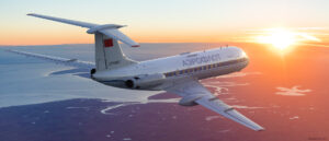 самолёт Ту-134А (3D-графика)