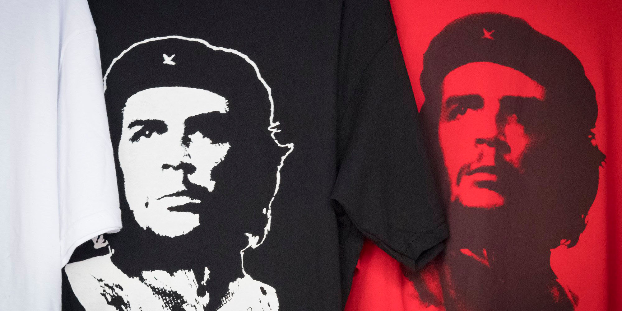 футболки с Че Геварой разного цвета