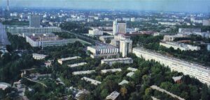 проспект Ленина, Ташкент, Узбекская Советская Социалистическая Республика, СССР, 1988 год (превью)