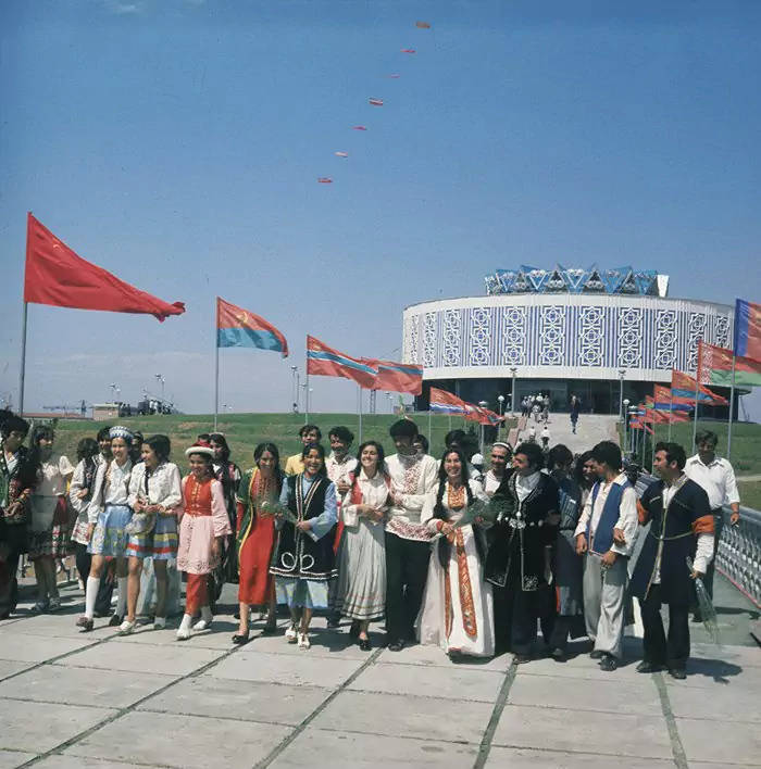 Узбекская ССР, город Ташкент, Музей Дружбы народов СССР, 1970-е годы