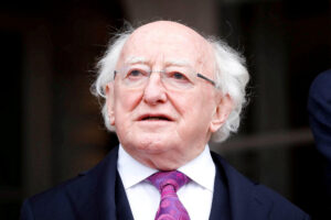 Майкл Хиггинс (Michael Daniel Higgins), фото 2022. Президент Ирландии с 2011 года, и в марте 2024 остаётся в должности, будучи в 83-летнем возрасте.
