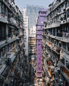 высотки-трущобы, Гонконг, Китай
