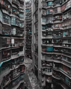 высотки-трущобы Макао (Аомынь), Китай