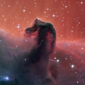 Туманность Конская голова (также называемая Horsehead Nebula, Barnard 33) в созвездии Ориона